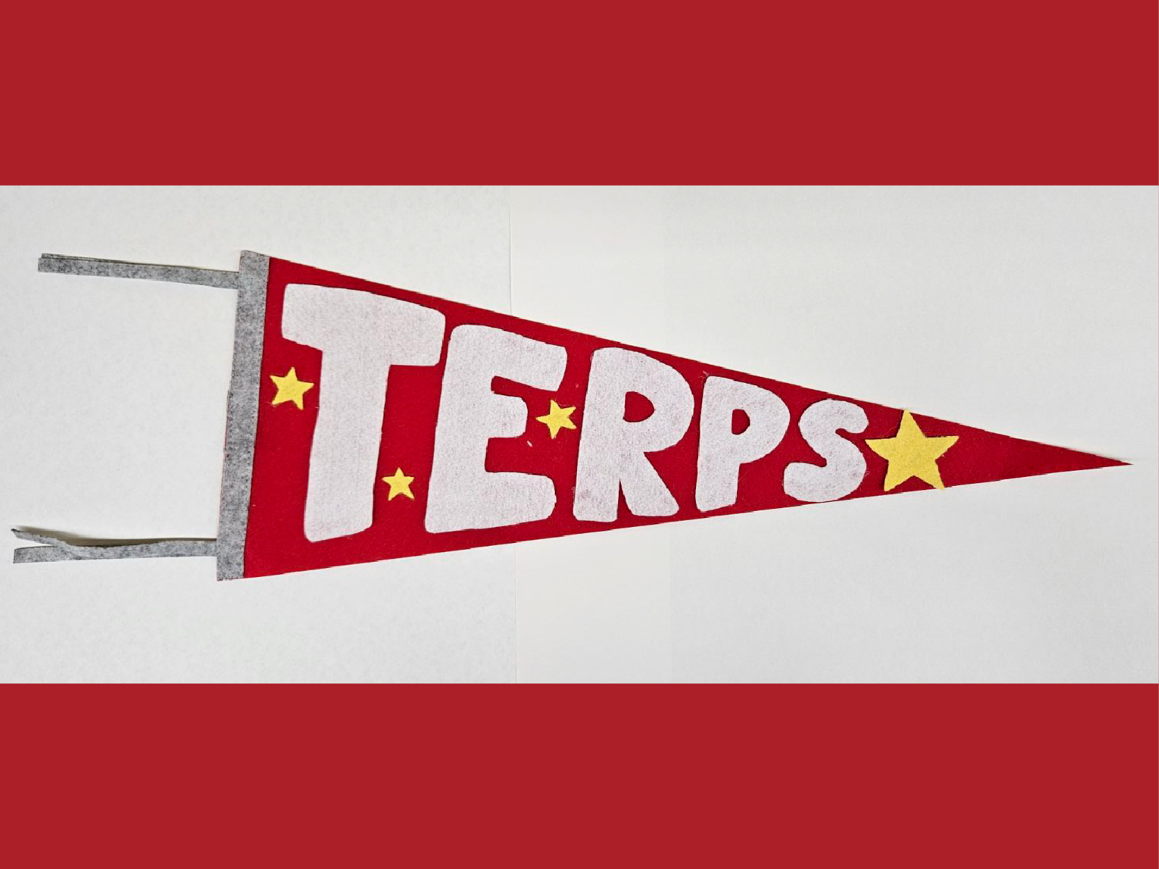 Welcome Weekend Dorm Decor Craft: Felt Pennants