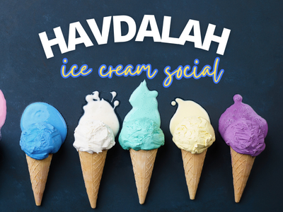 Havdalah Ice Cream Social