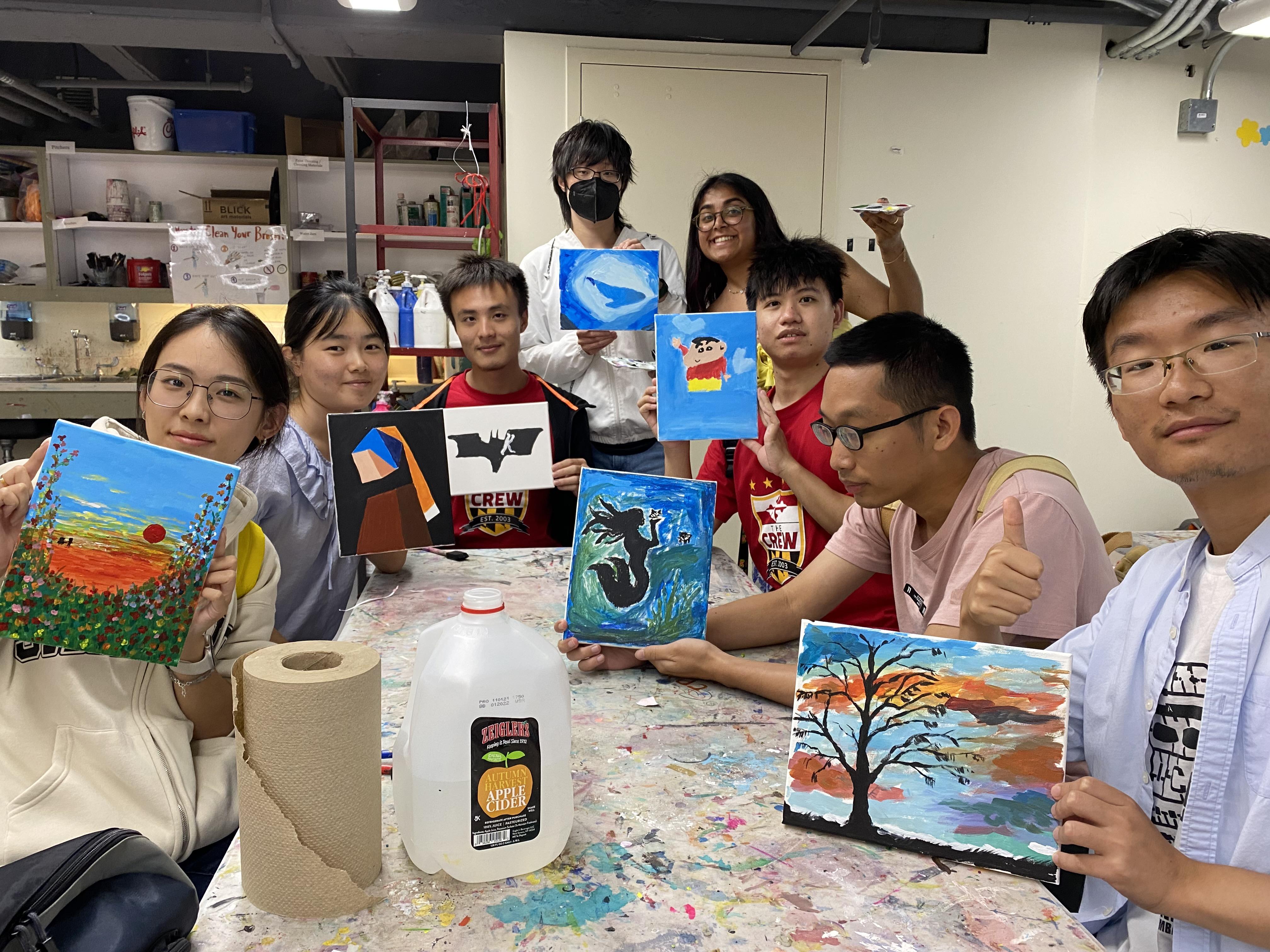 Terps After Dark Paint Night